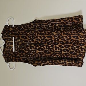 Leopard Print Sleeveless Top